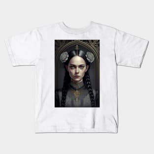 Wednesday Addams Concept Kids T-Shirt